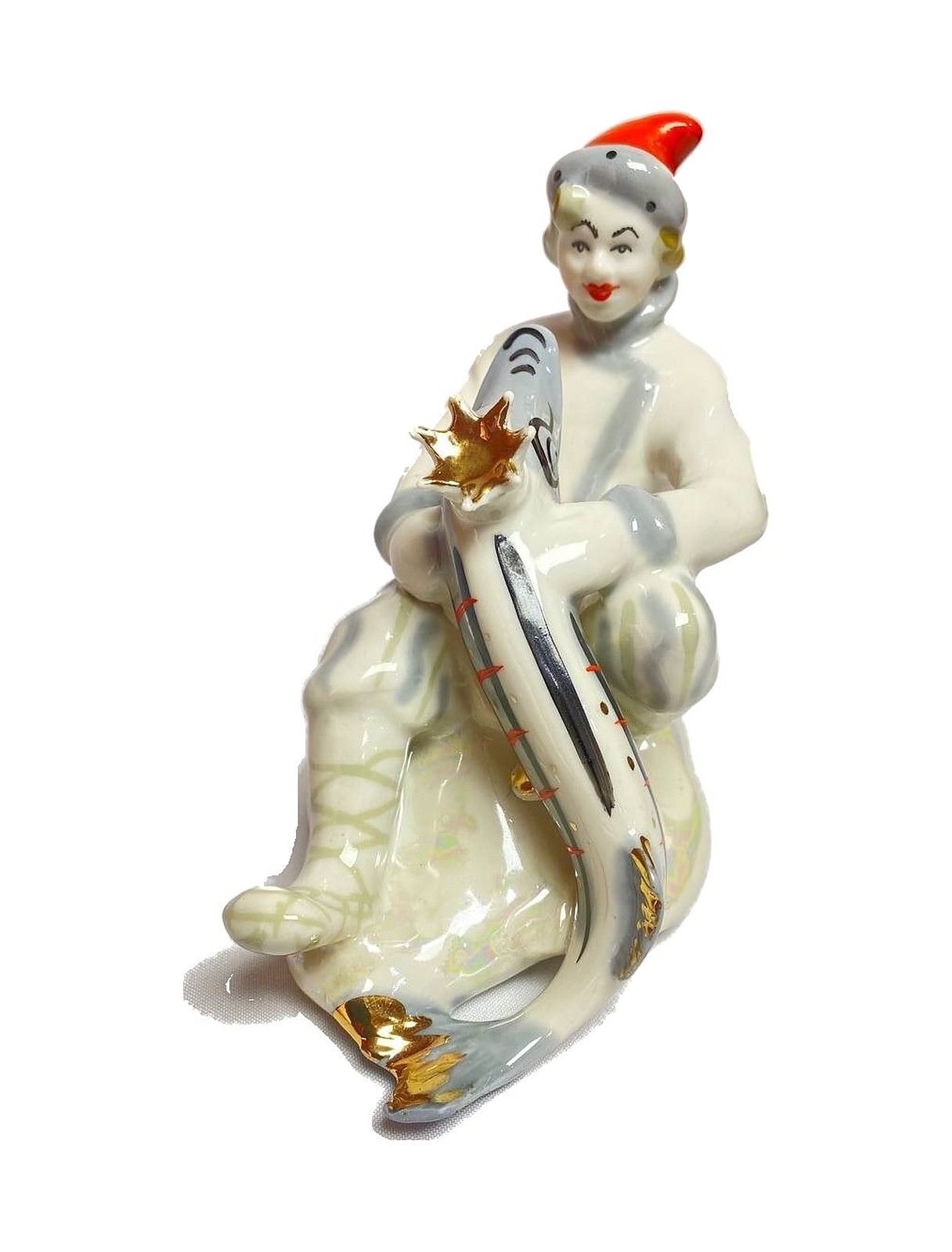 Porcelain figurine “Yemelya and the Pike” – photo 6 of 6