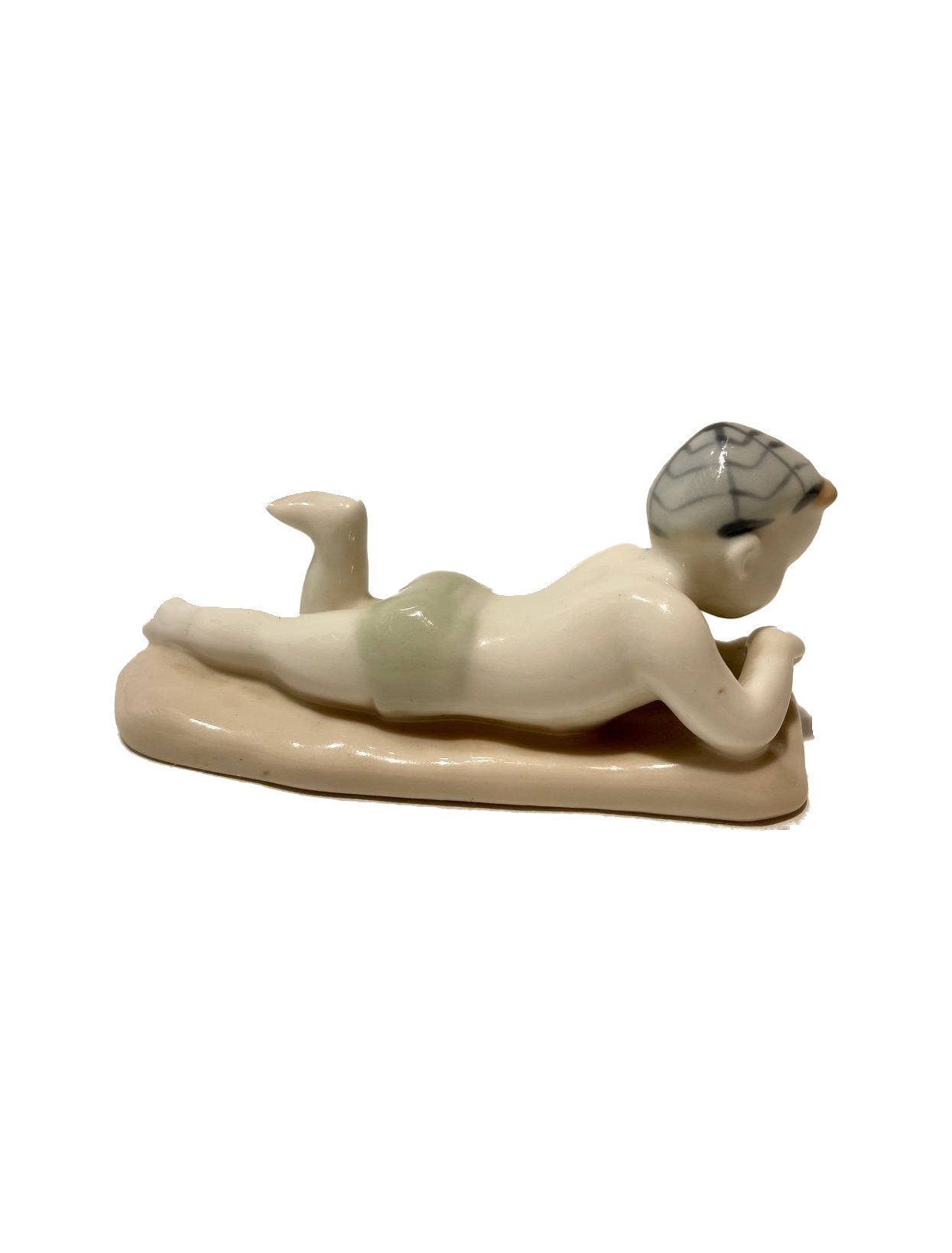 Porcelain figurine “Boy on the Beach” – photo 2 of 5