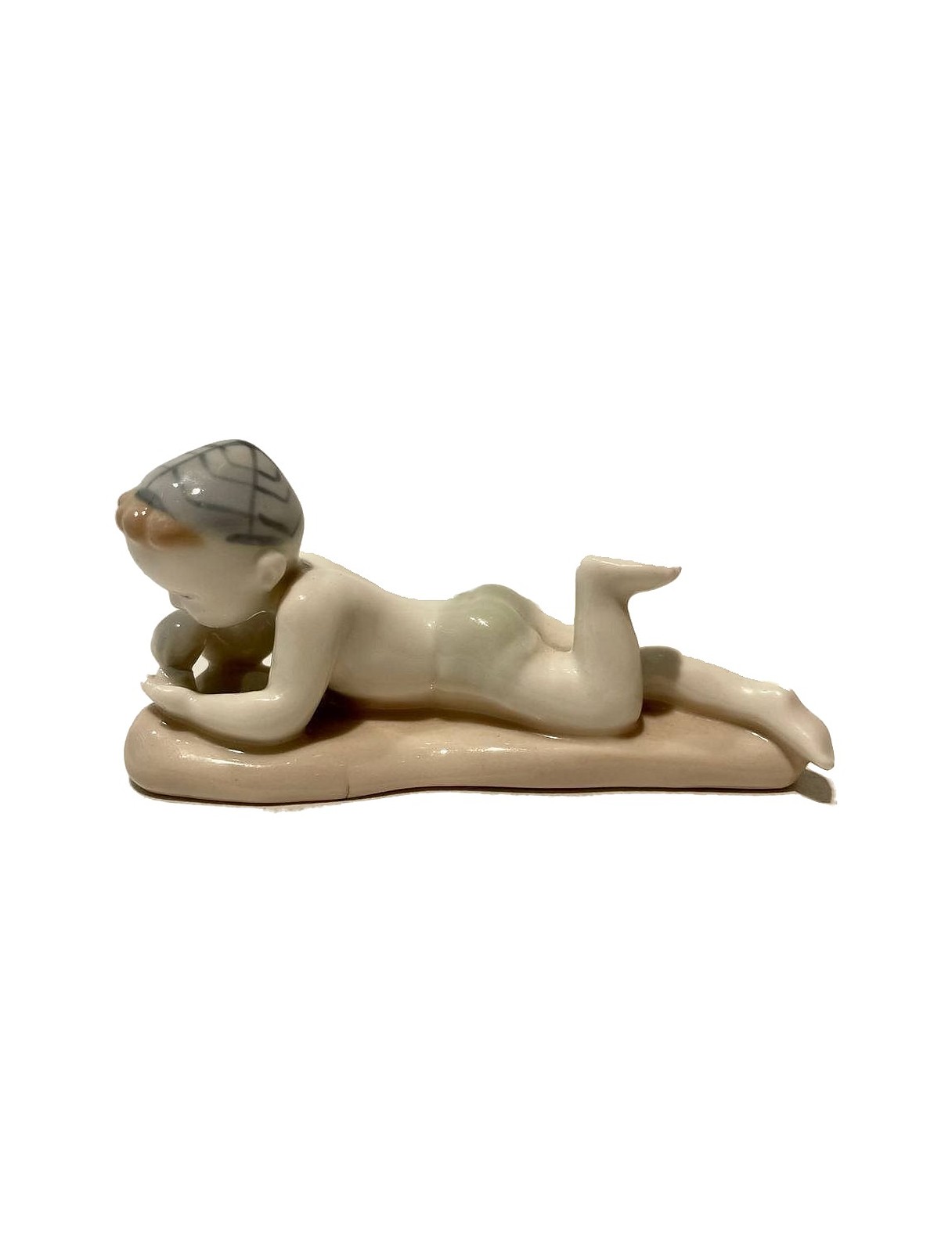 Porcelain figurine “Boy on the Beach” – photo 3 of 5