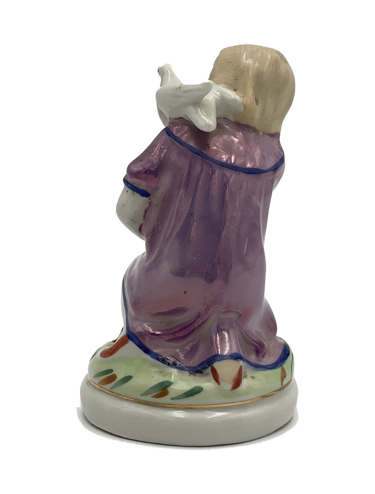Porcelain figurine “Girl with a Dove” – photo 2 of 3