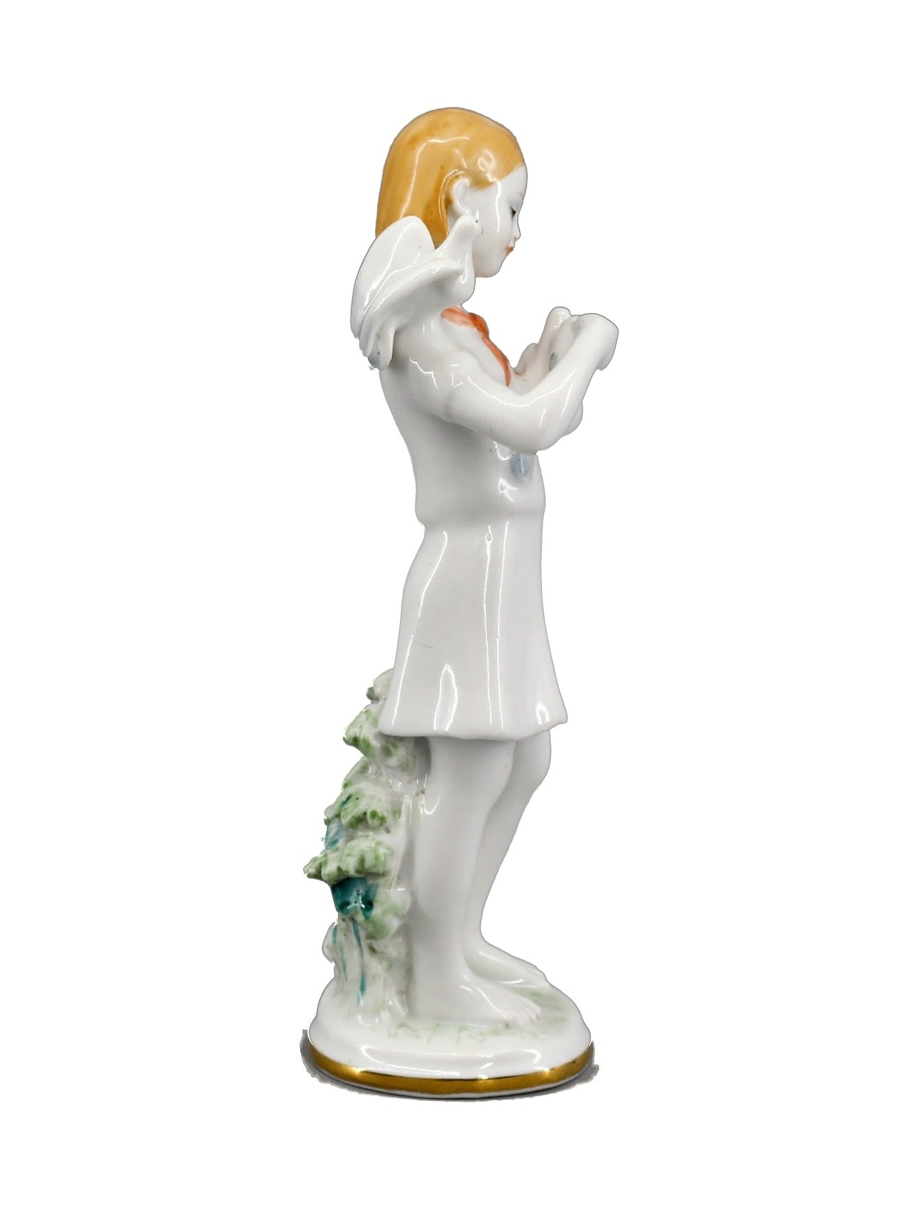 Figurine “Pioneer Girl with Doves” – photo 2 of 6