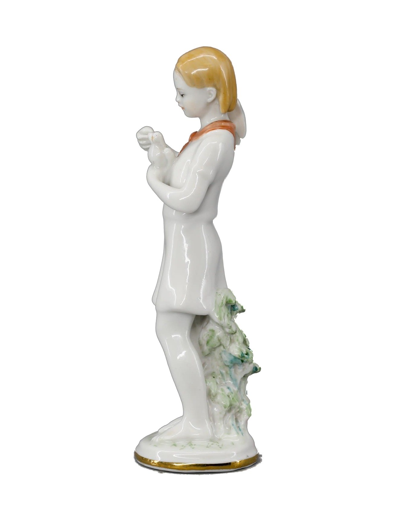 Figurine “Pioneer Girl with Doves” – photo 4 of 6