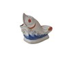 Porcelain figurine “Fish Ashtray” Korosten USSR – photo 1 of 4