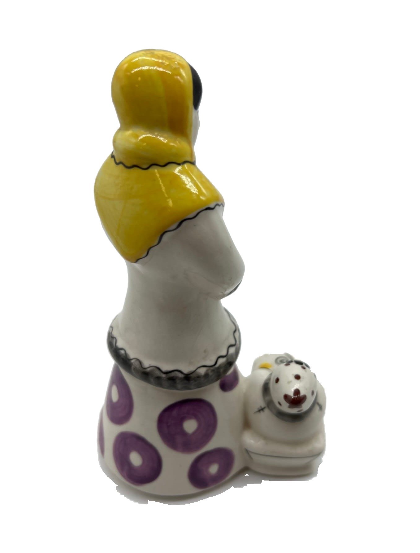 Figurine “Girl with Child on a Sledge” – photo 2 of 4