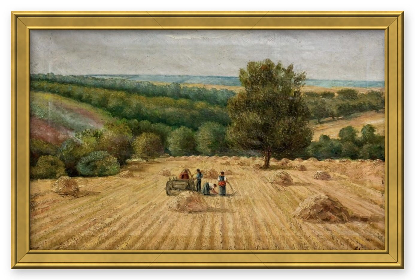 «Без названия» – Виктор Фёдорович Абашин, картина, холст, масло, 1910–1911