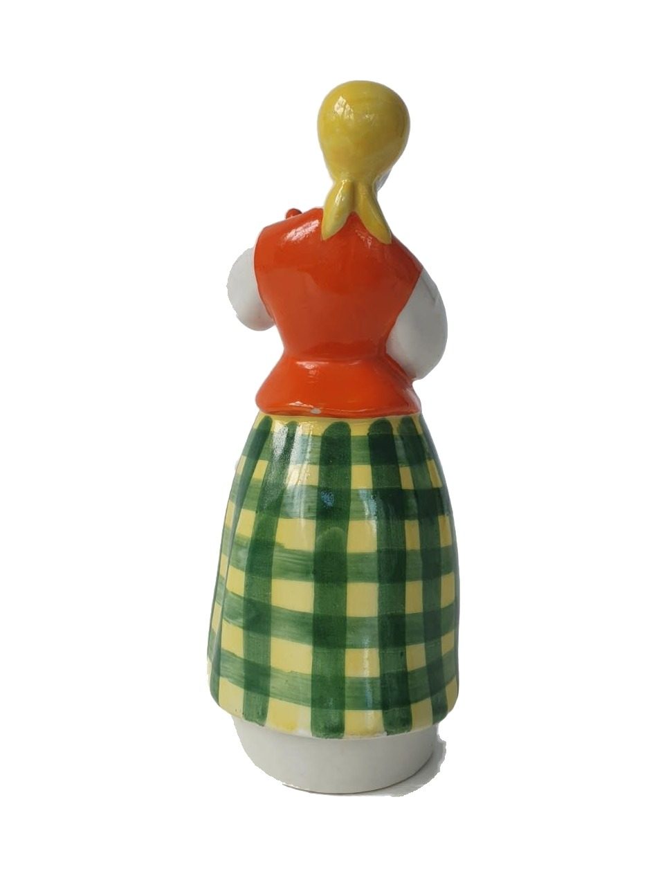Porcelain figurine “Ukrainian Souvenir or Girl with a Kumanets” – photo 3 of 4