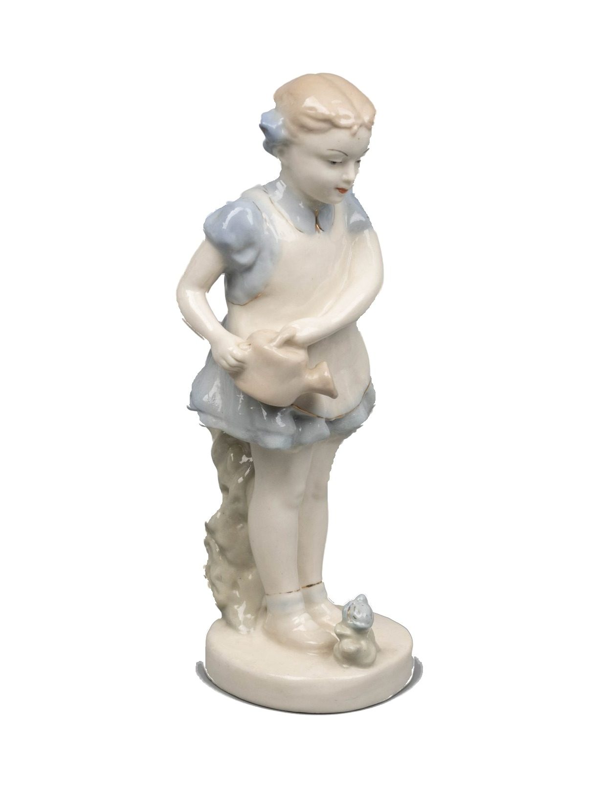 Figure “Girl with Watering Can” – porcelain, 1950s
