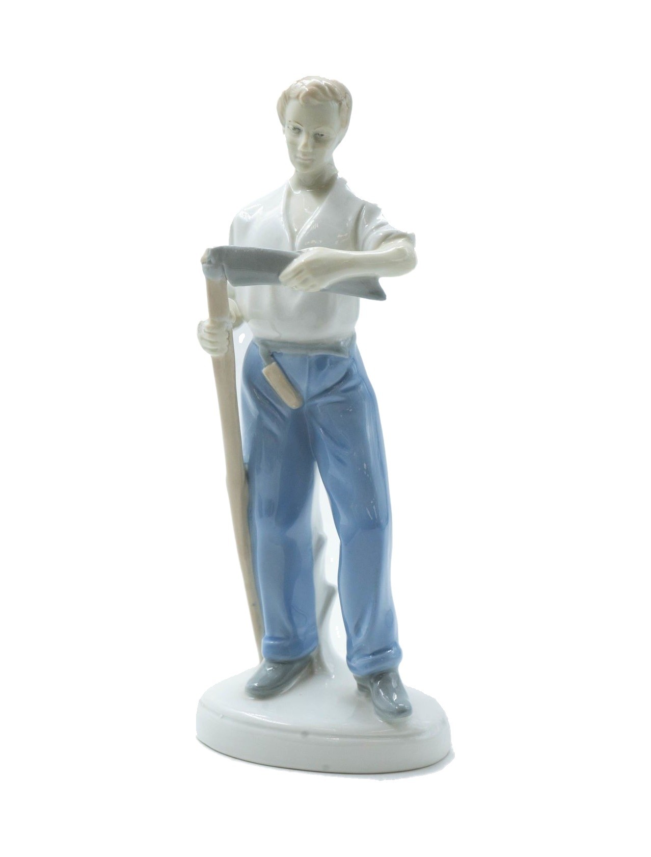 Figurine “Farmer Sharpening a Scythe” – photo 2 of 7