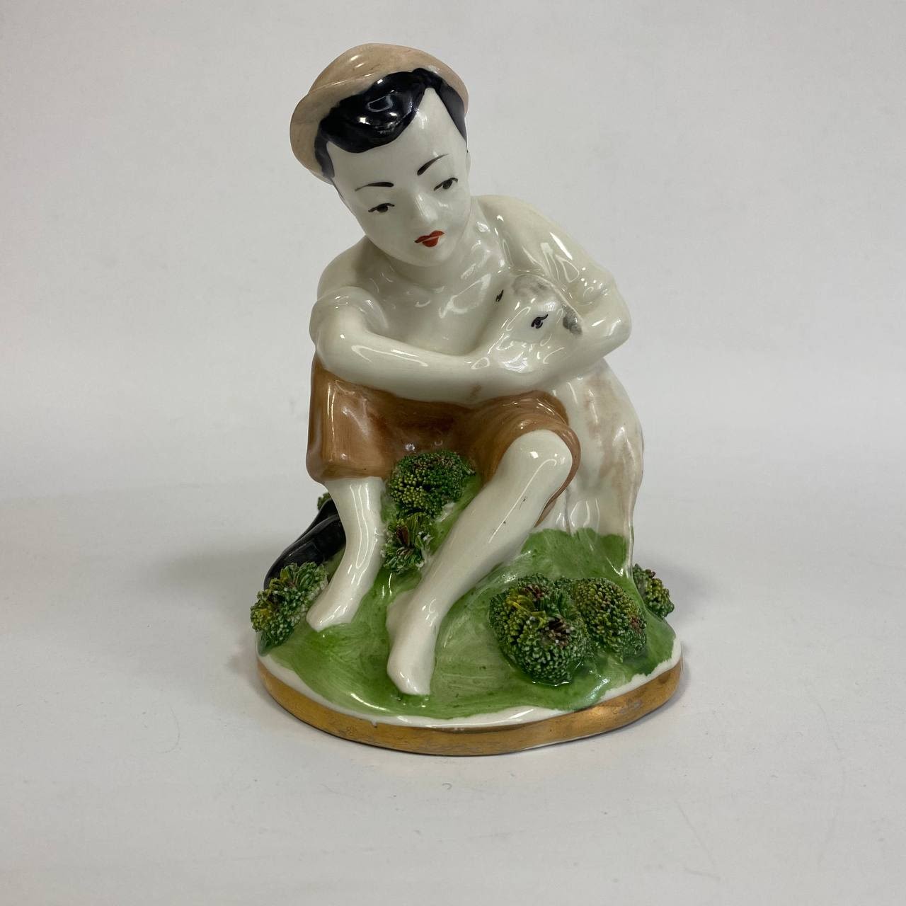 Скульптура "Мальчик-пастушок", БФЗ, 1957-1962 гг. - Без автора