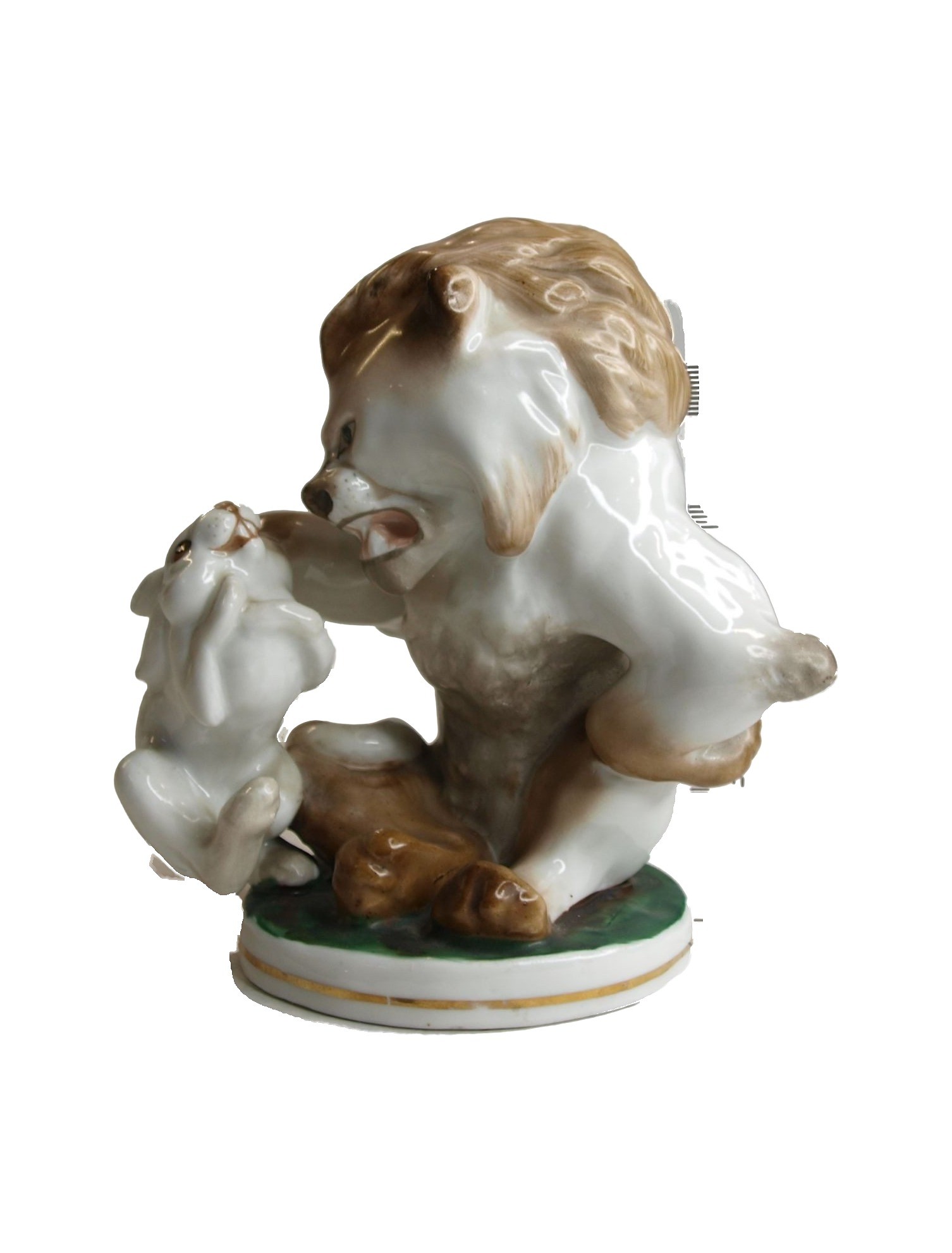 Figurine “Lion and Hare” – photo 2 of 8