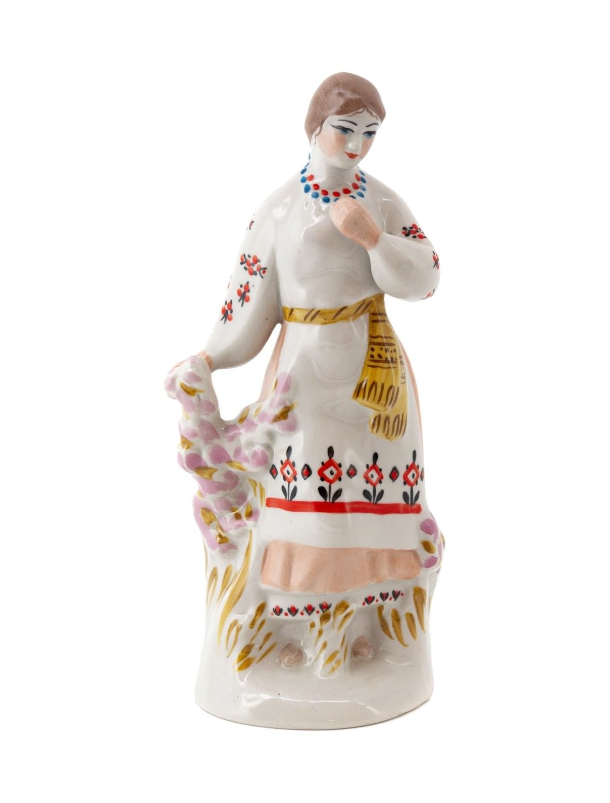 Фигура «Цветет терн» – фарфор, Полонное, 1970–1980