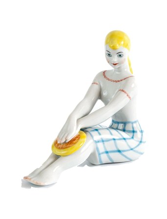 Статуэтка «Девушка с подсолнухом», 1950-е – Владислав Щербина