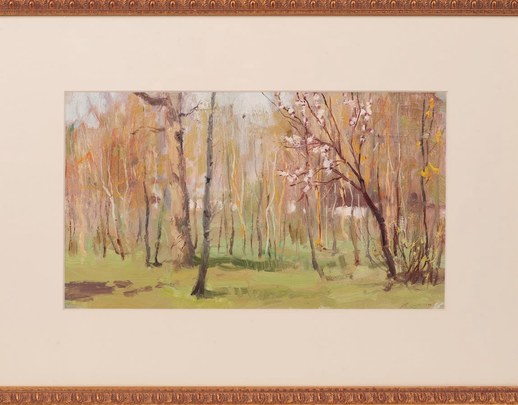 Early Spring – Vasily Sergeevich Orlov, 1958 – canvas, oil