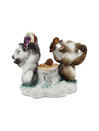 Inkwell “Sweet-Toothed Bear Cubs” – E. I. Charushin