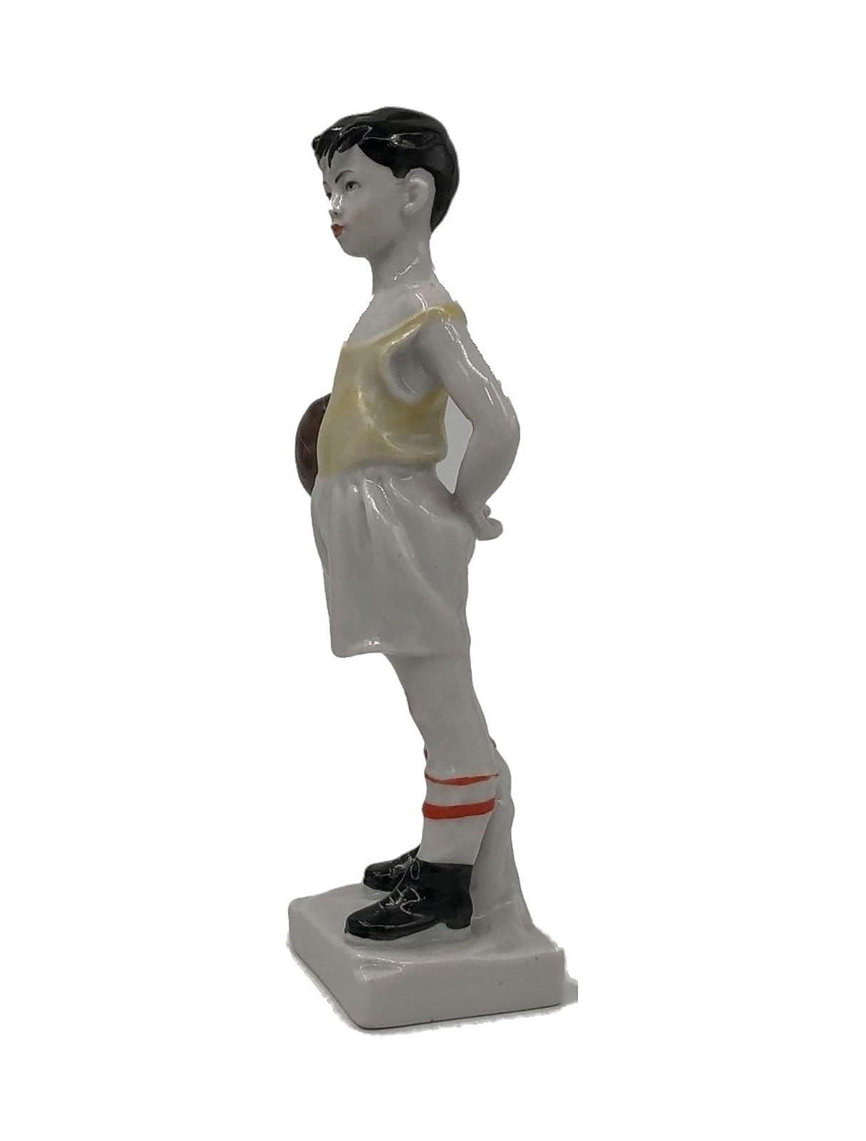 Porcelain figurine “Young Goalkeeper” – photo 2 of 7