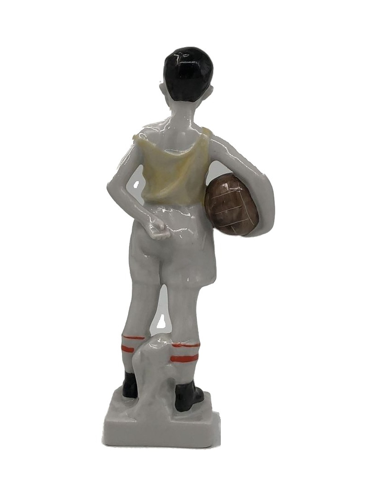 Porcelain figurine “Young Goalkeeper” – photo 4 of 7