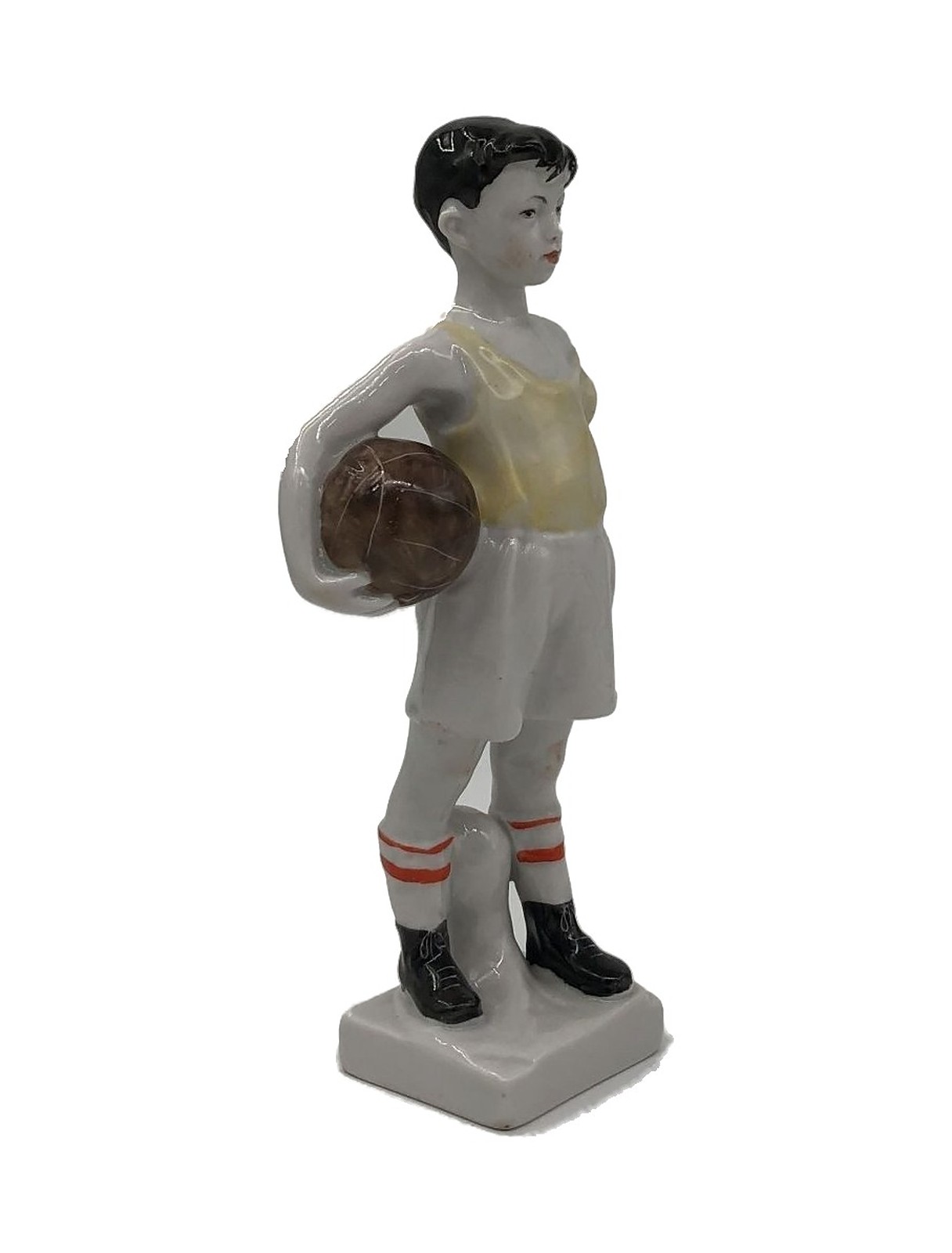 Porcelain figurine “Young Goalkeeper” – photo 6 of 7