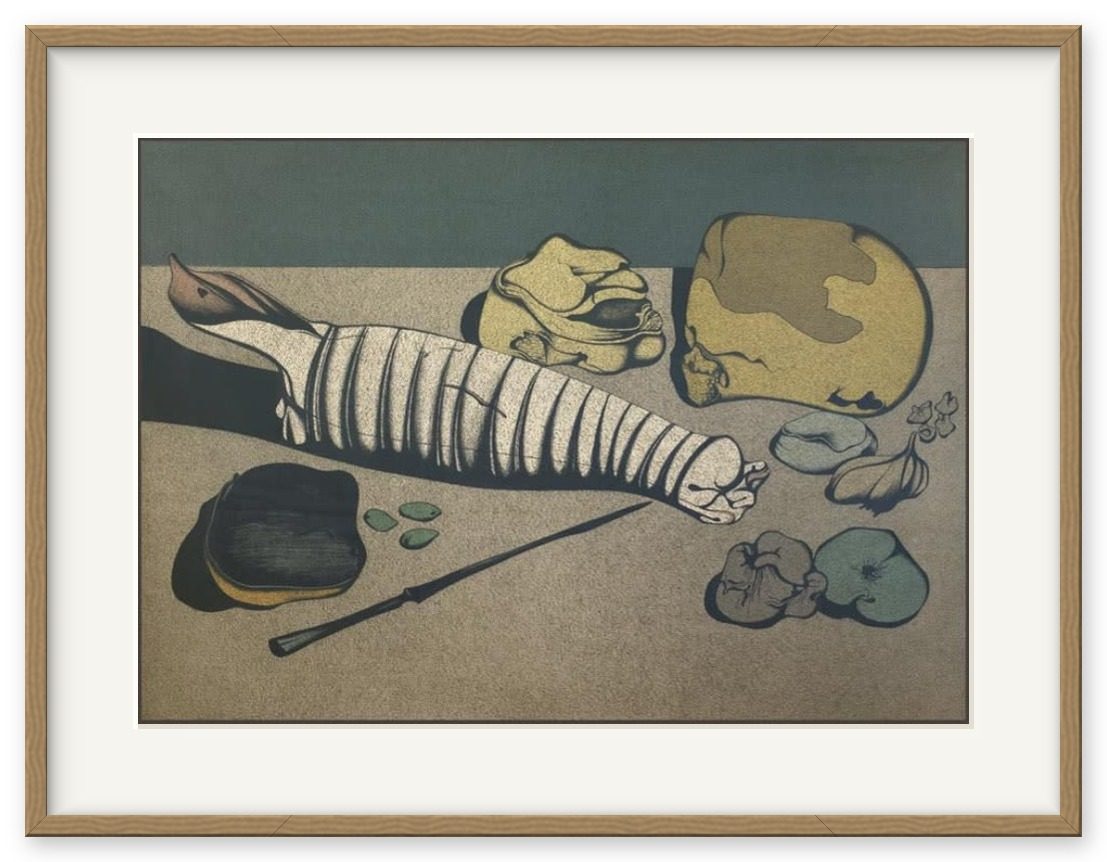 «Обед» – Михаил Михайлович Шемякин, литография, 1990