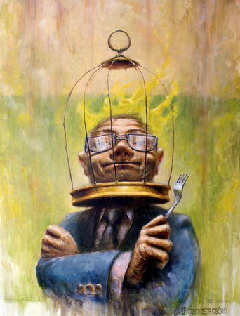 «Учитель» – Андрей Вишневский, 2009 – холст, масло