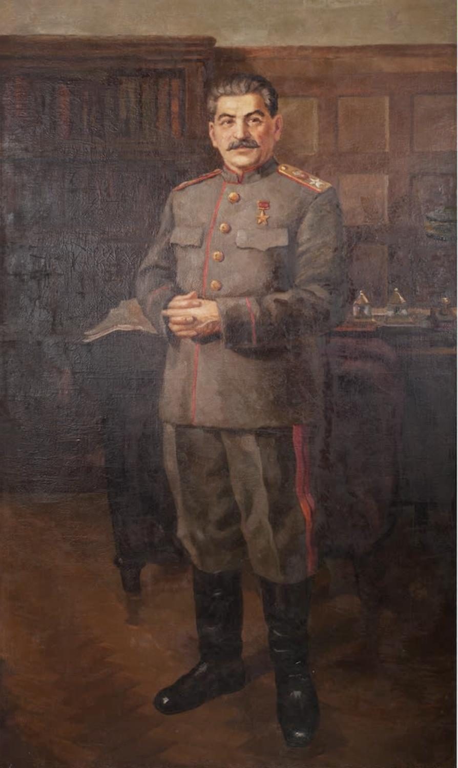 Copy of D.A. Nalbandyan's “Portrait of I.V. Stalin” – No author