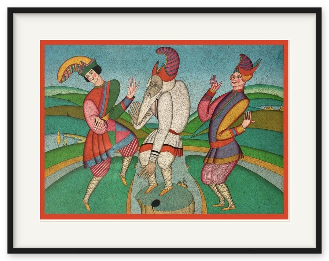 «Весна священная» – Михаил Михайлович Шемякин, литография, 1989