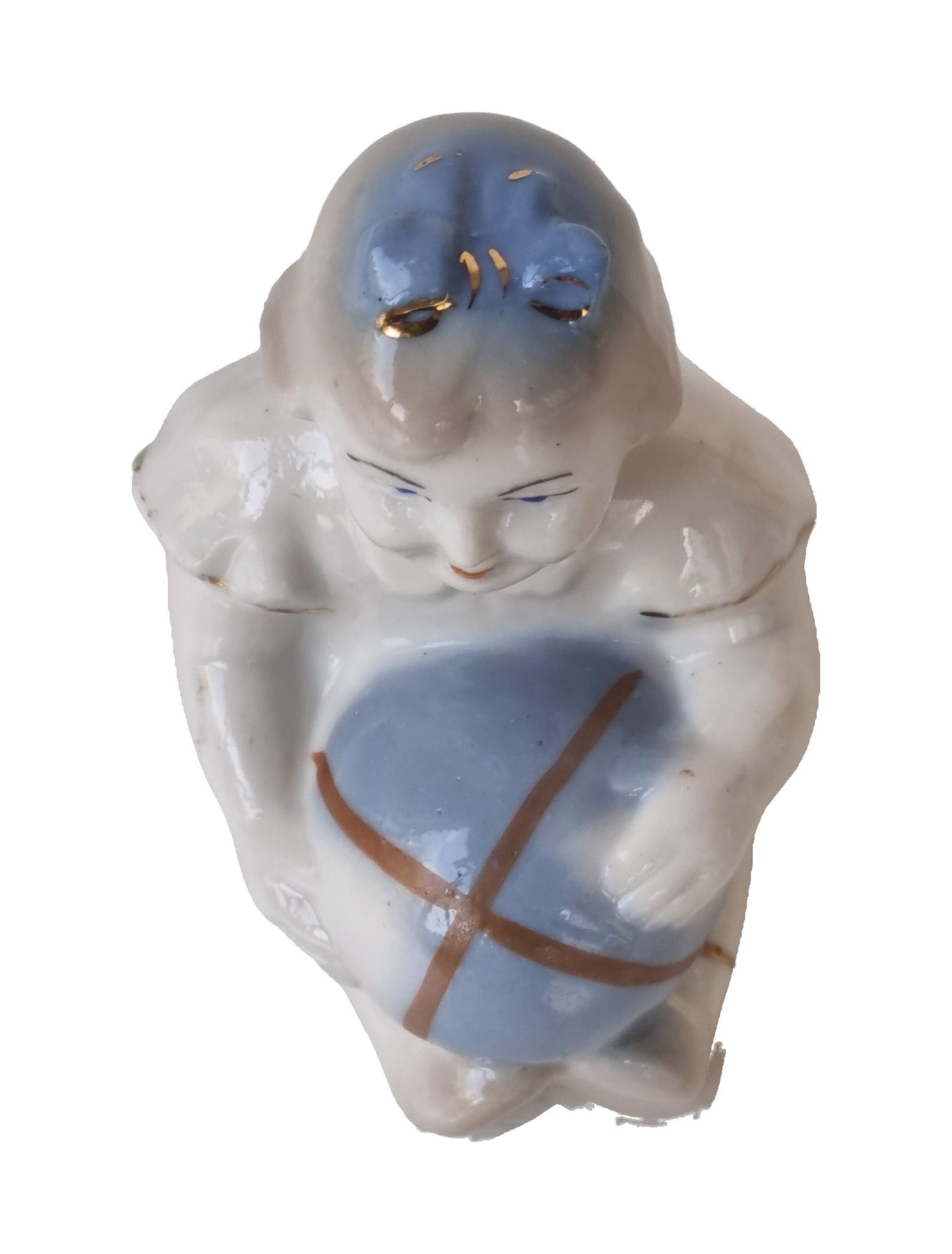Porcelain figurine “Girl Tanya with Ball” Artel-Keramik USSR – photo 5 of 6