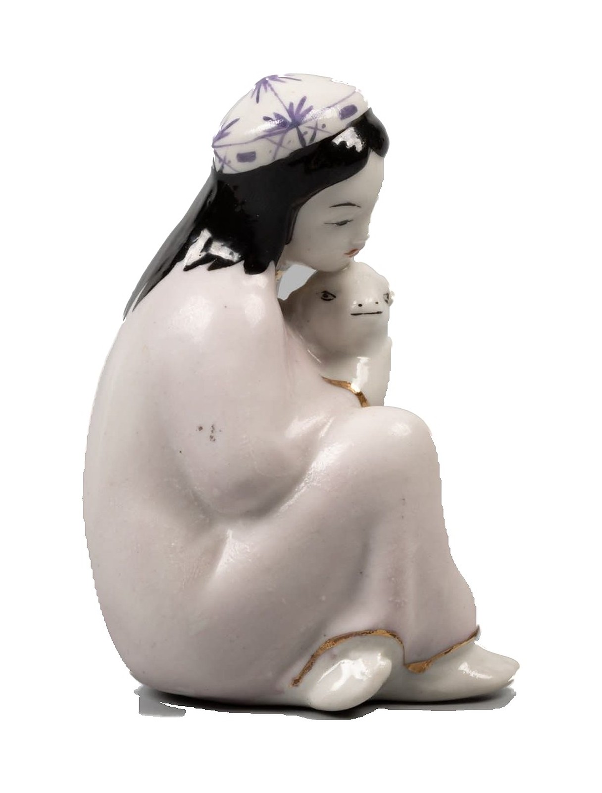 Figurine “Uzbek Woman with Lamb” – photo 3 of 6