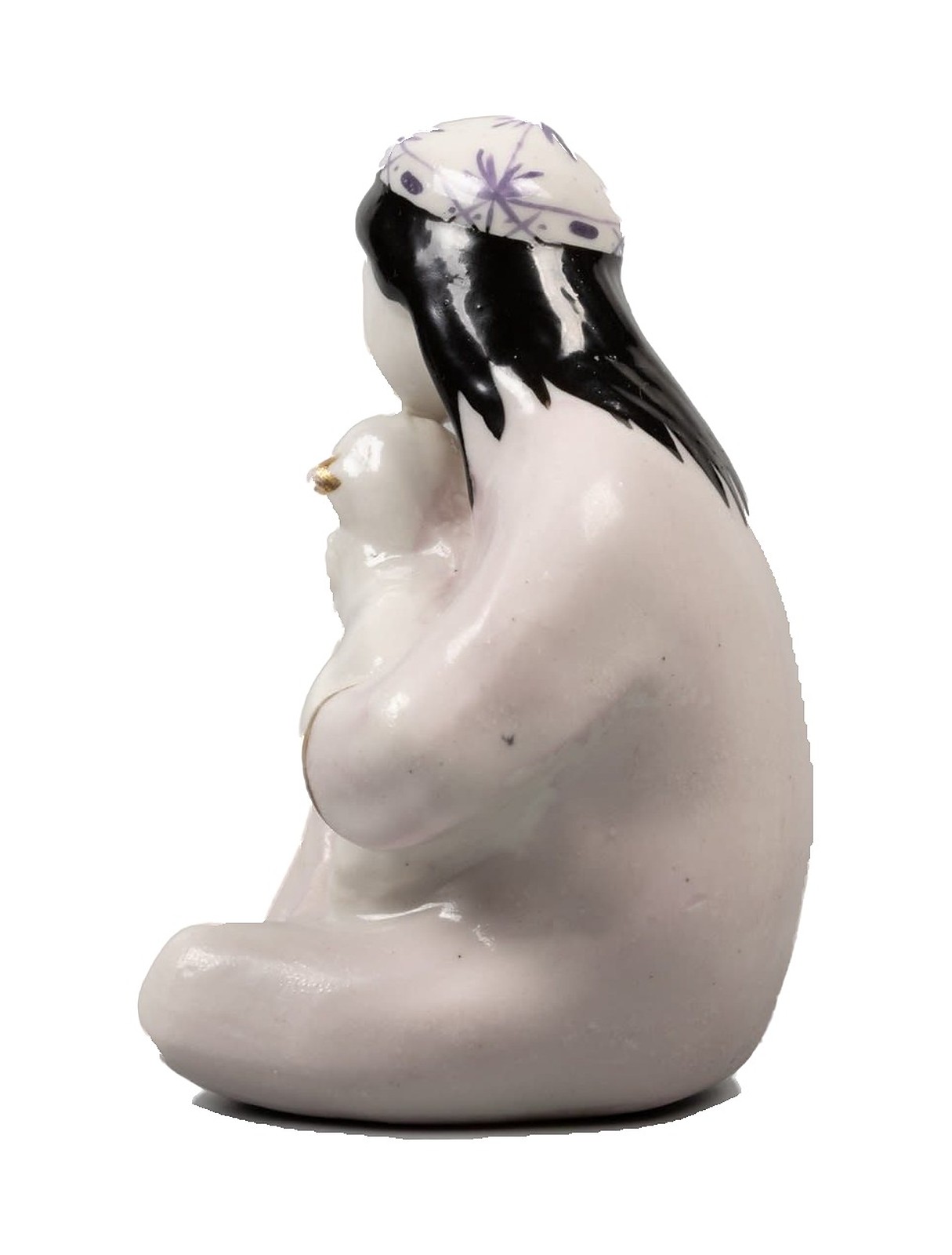 Figurine “Uzbek Woman with Lamb” – photo 5 of 6