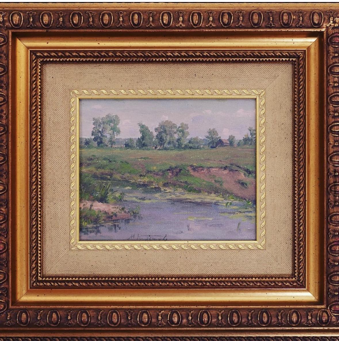 «Пейзаж с рекой» — Кирсанов М.Г