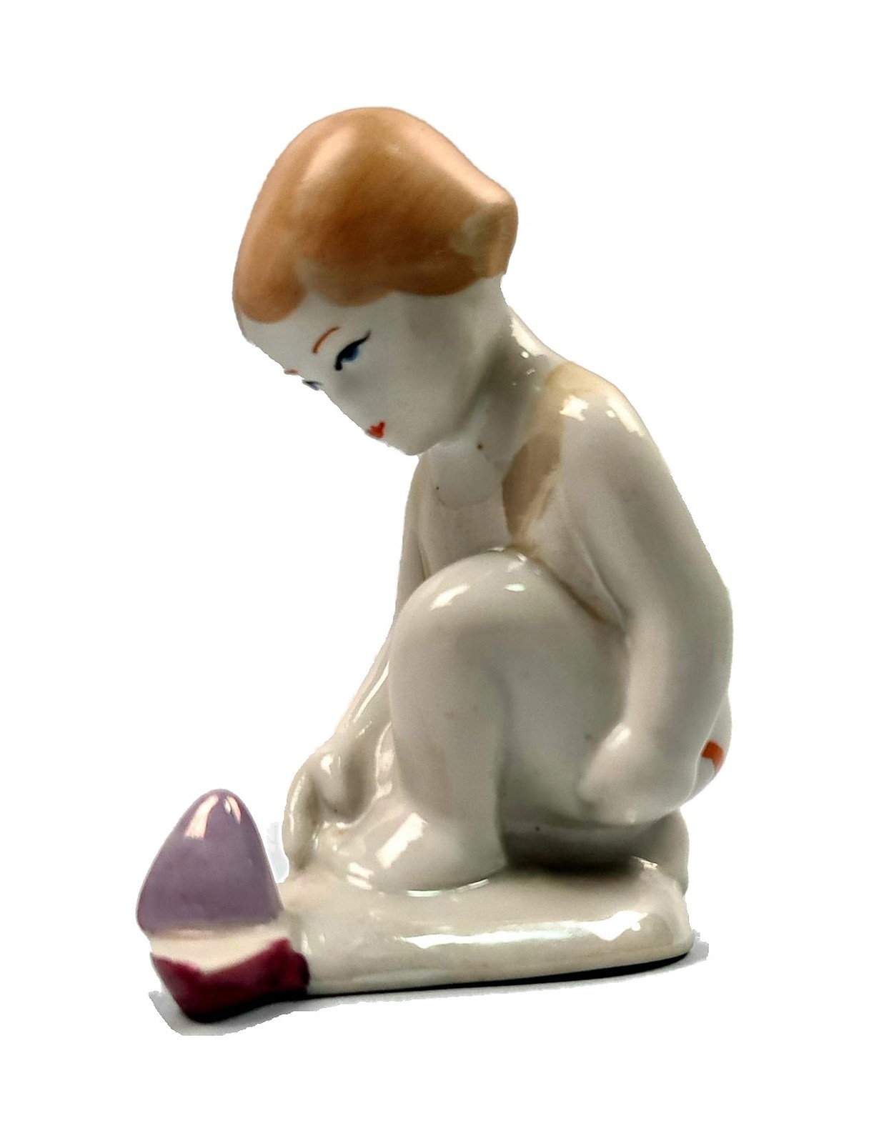 Figurine “Girl with a Little Boat” – photo 2 of 3