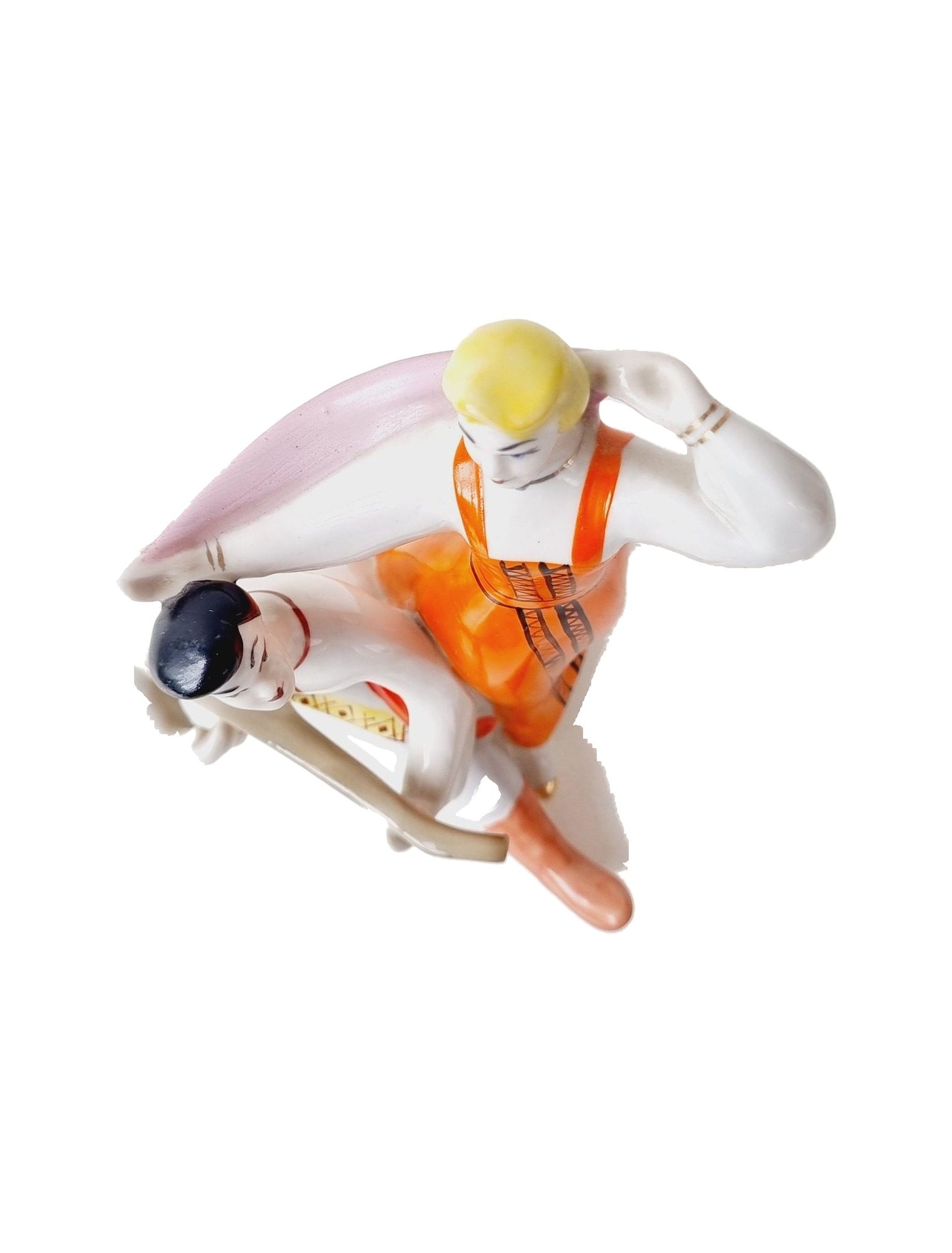 Porcelain figurine “Russian Dance with a Balalaika”, ZKhK Polonne USSR – photo 5 of 6