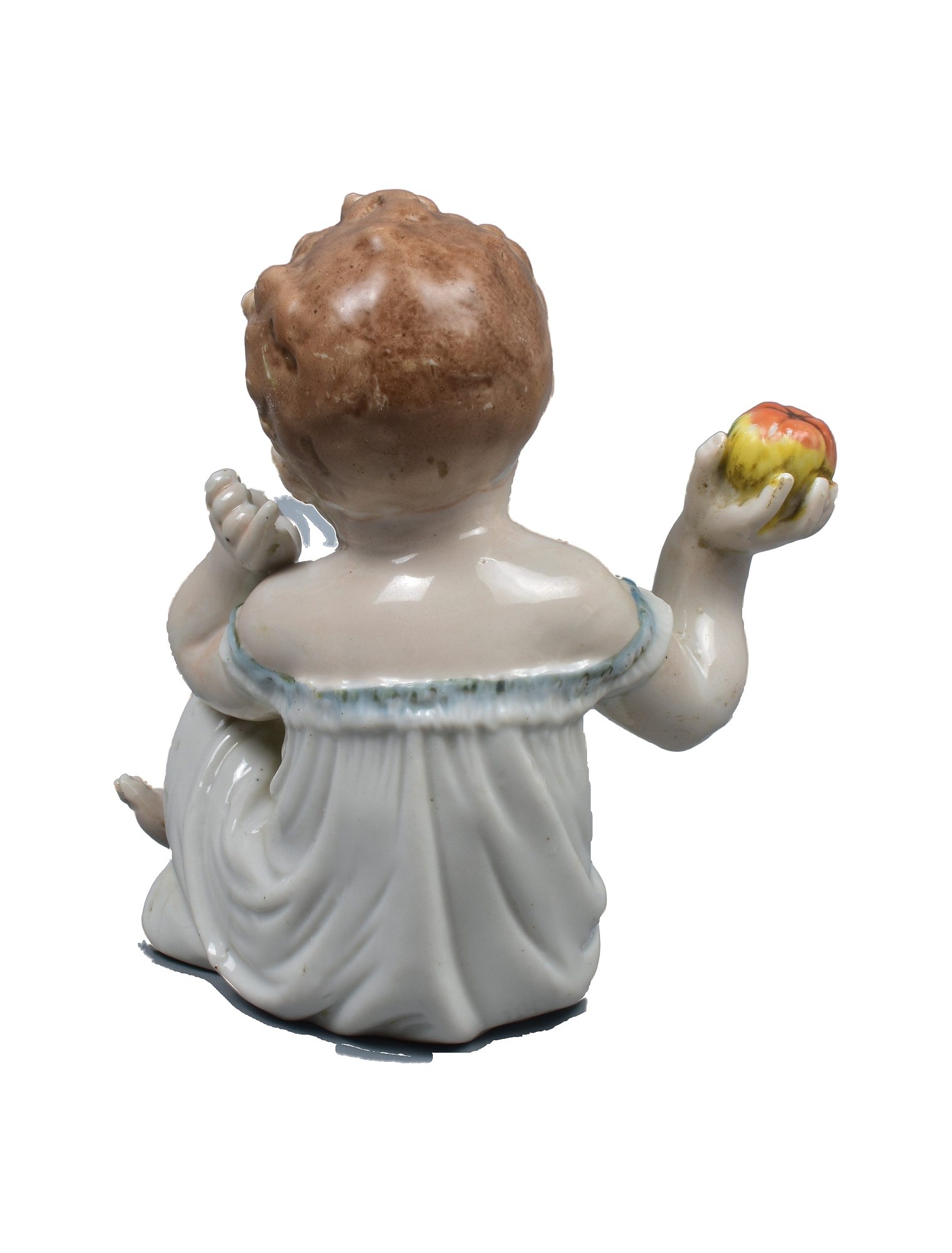 Figurine “Chubby Baby with an Apple” – photo 3 of 8