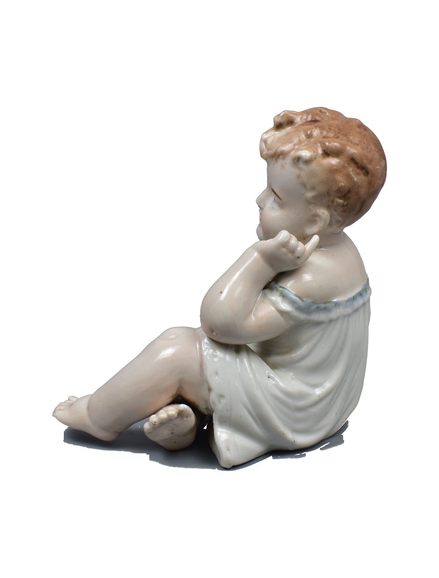 Figurine “Chubby Baby with an Apple” – photo 4 of 8