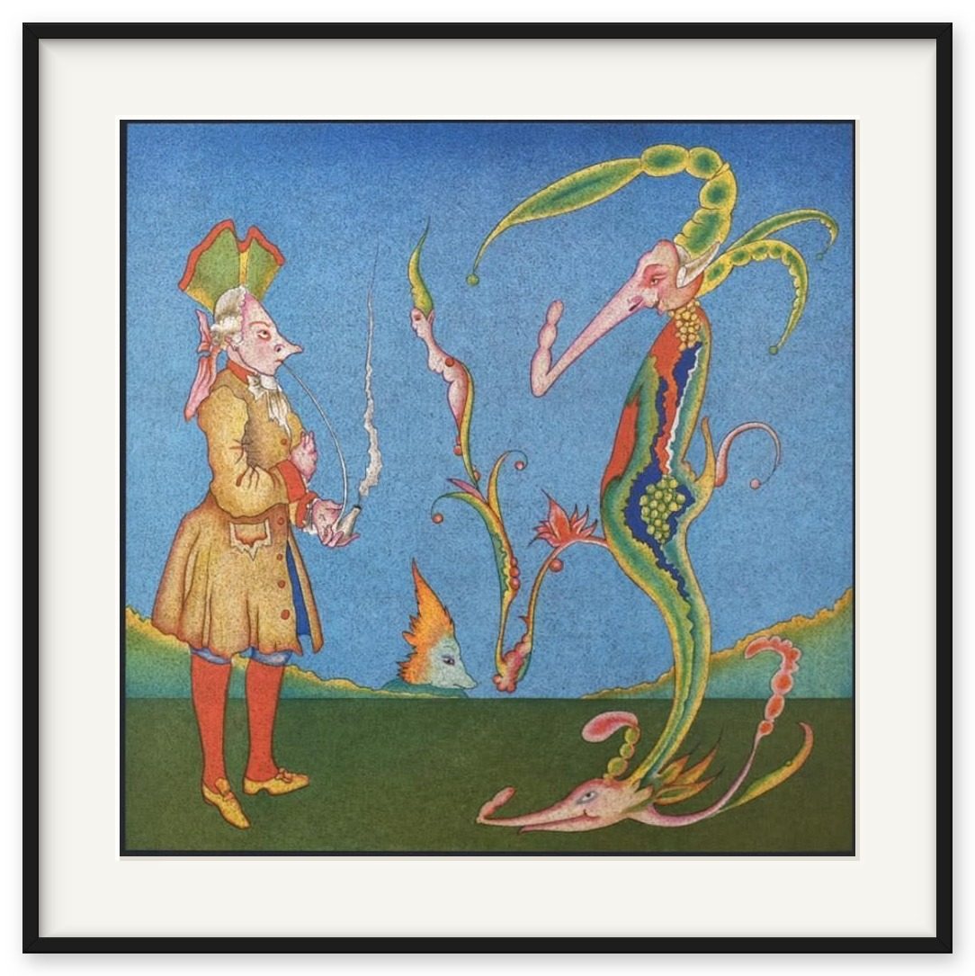 «Садовник» – Михаил Михайлович Шемякин, литография, 1995