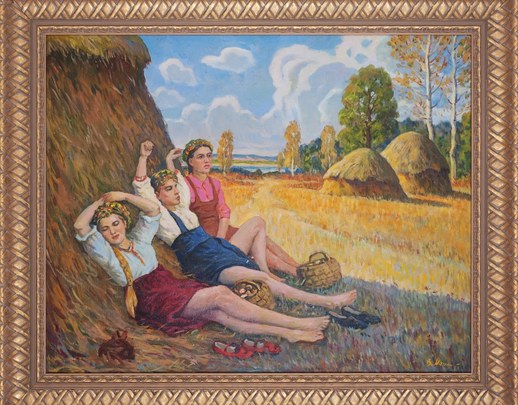 «Полдень. Жарко» – Виталий Александрович Маркин