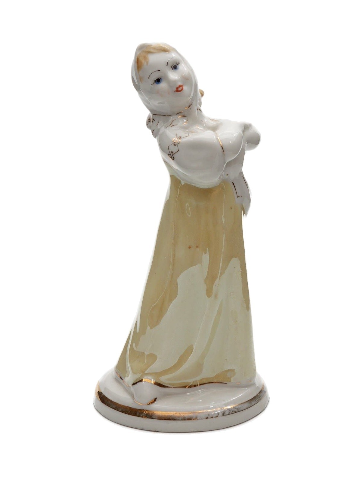 USSR, Chudovo. Figure “Dancer” (“Matryoshka dolls at a festival”) – photo 3 of 4