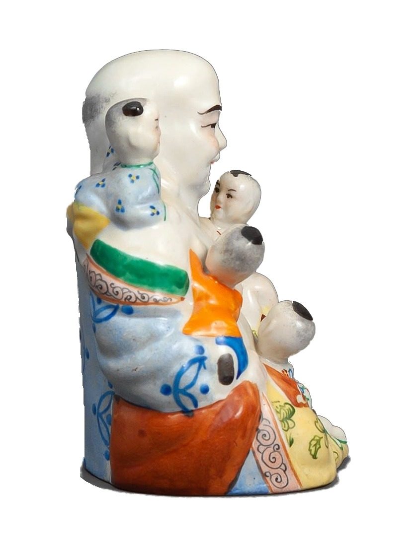 Figure “Hotei with Children” – photo 4 of 6