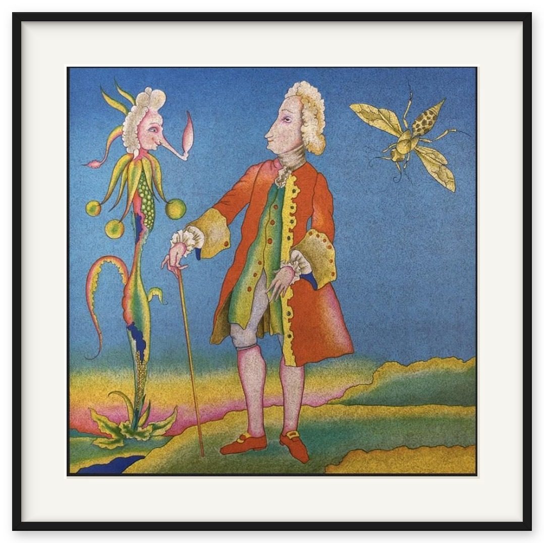 «Садовник» – Михаил Михайлович Шемякин, литография, 1995