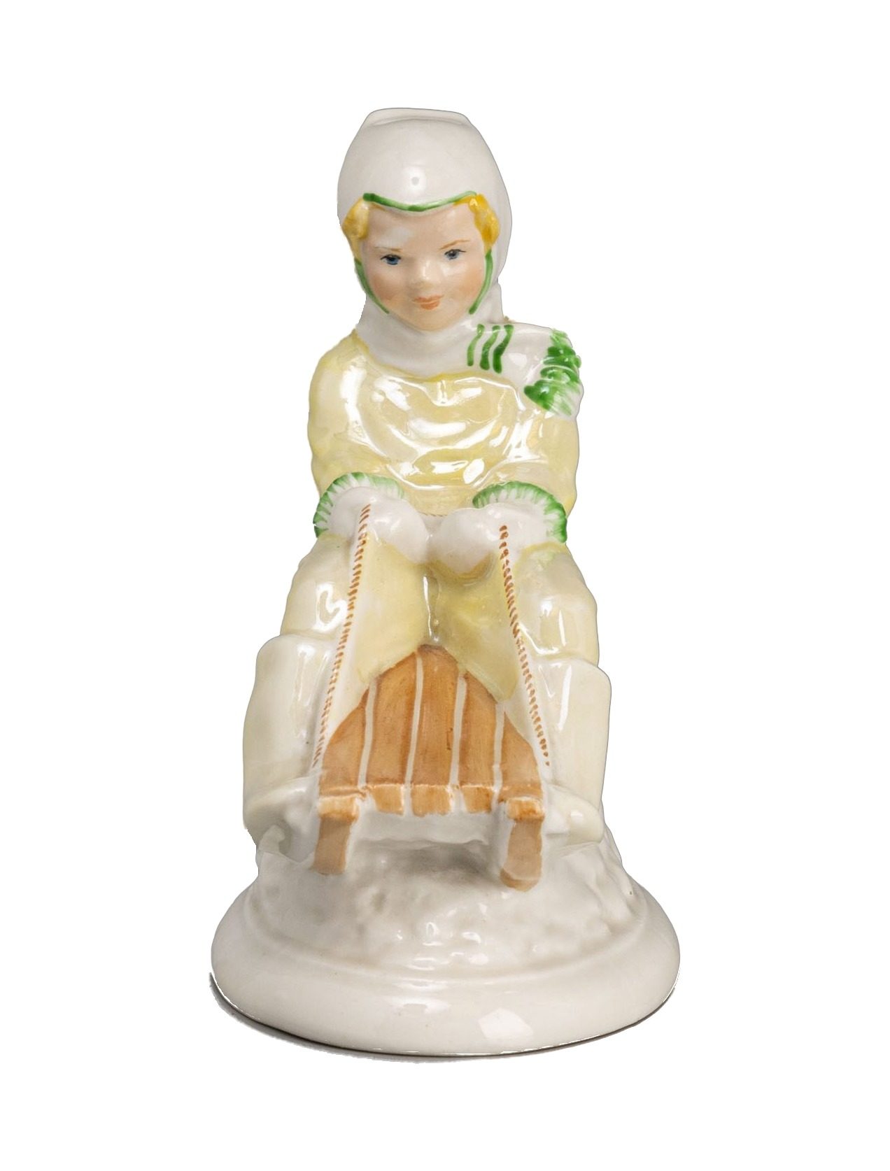 Figure “Down the Hill” (“Boy on a Sledge”) – photo 4 of 6