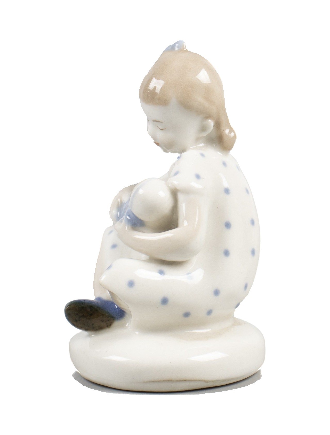 Figurine “Girl with a Doll (Lullaby)” – photo 3 of 8