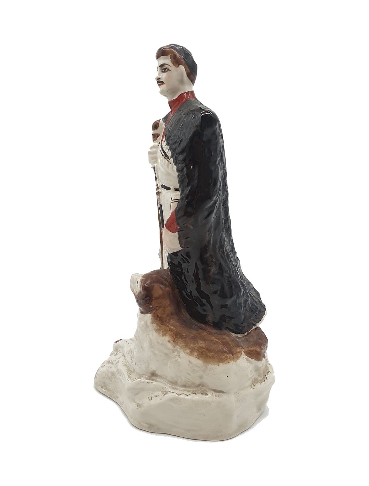 Figurine “Chaban Shepherd with Dog” – photo 2 of 6