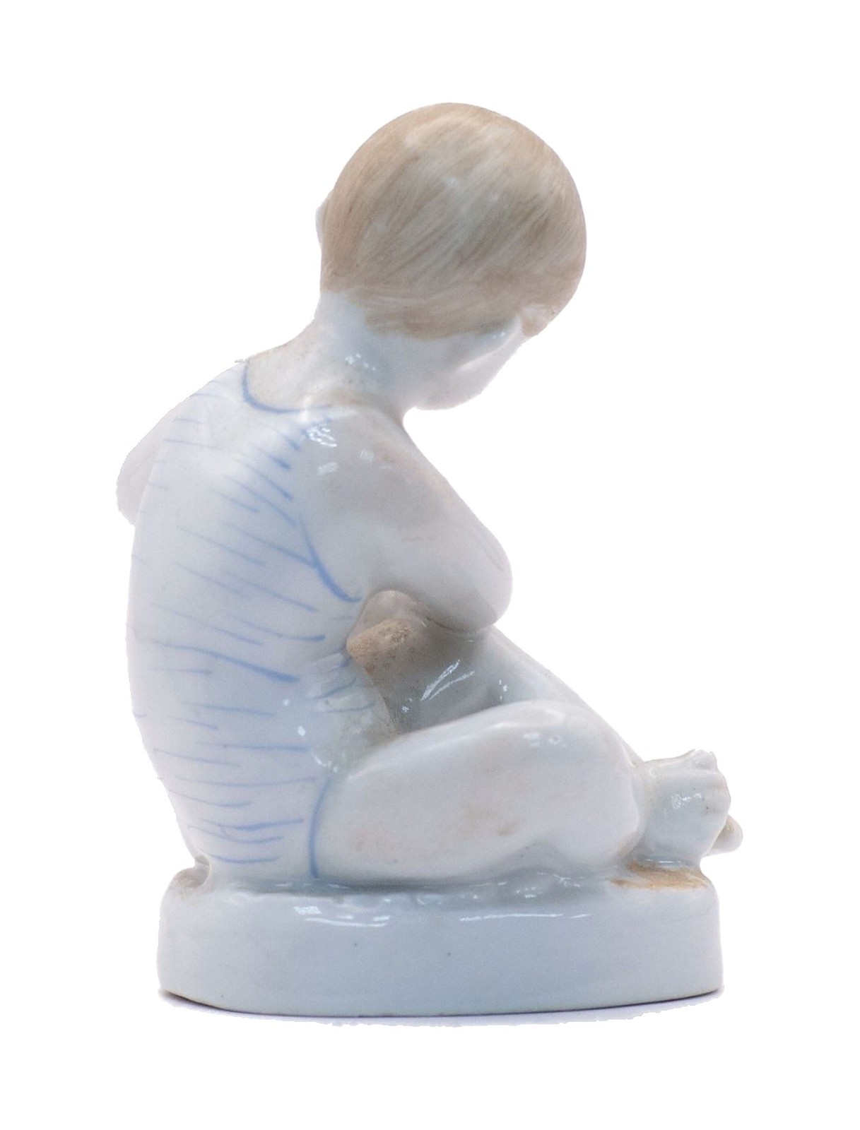 Sculpture “Boy with Fish” – photo 2 of 3