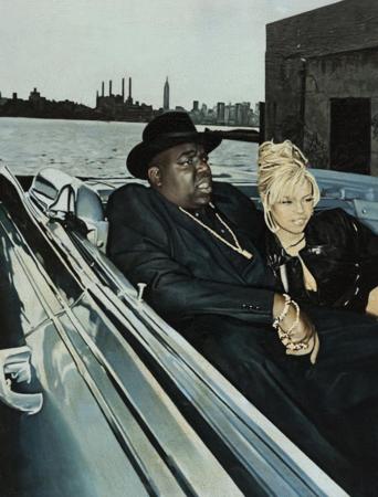 «Портрет Четы WALLACE. Notorious B.I.G и Faith Evans» - Александр Чурсин