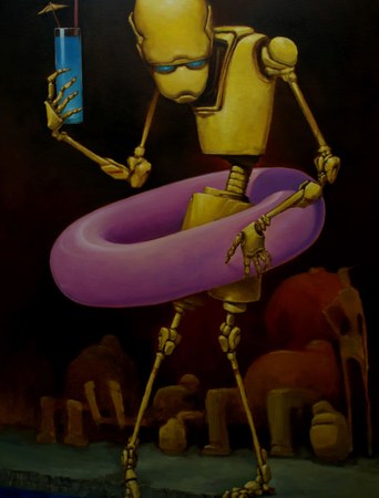 Cocktail – Andrey Vishnevsky, 2020 – canvas, oil
