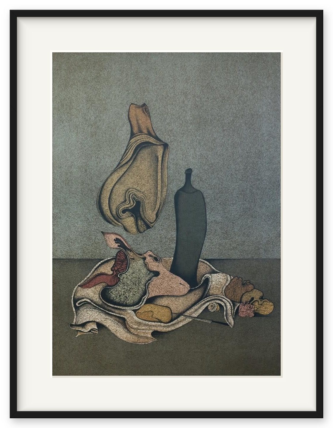 «Потроха» – Михаил Михайлович Шемякин, литография, 1979