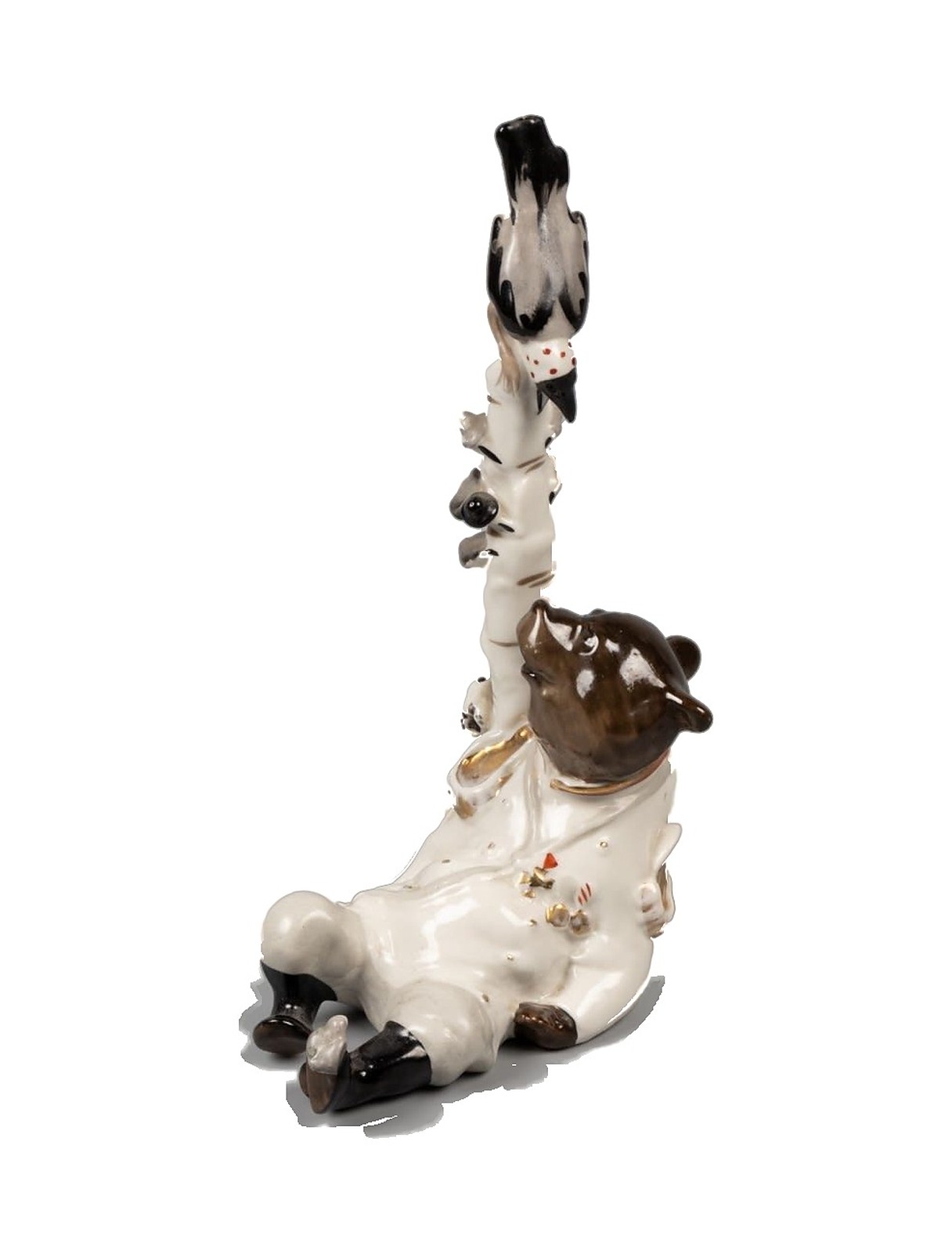 Figurine “Bear as Voivode” – porcelain, LZFI, 1956
