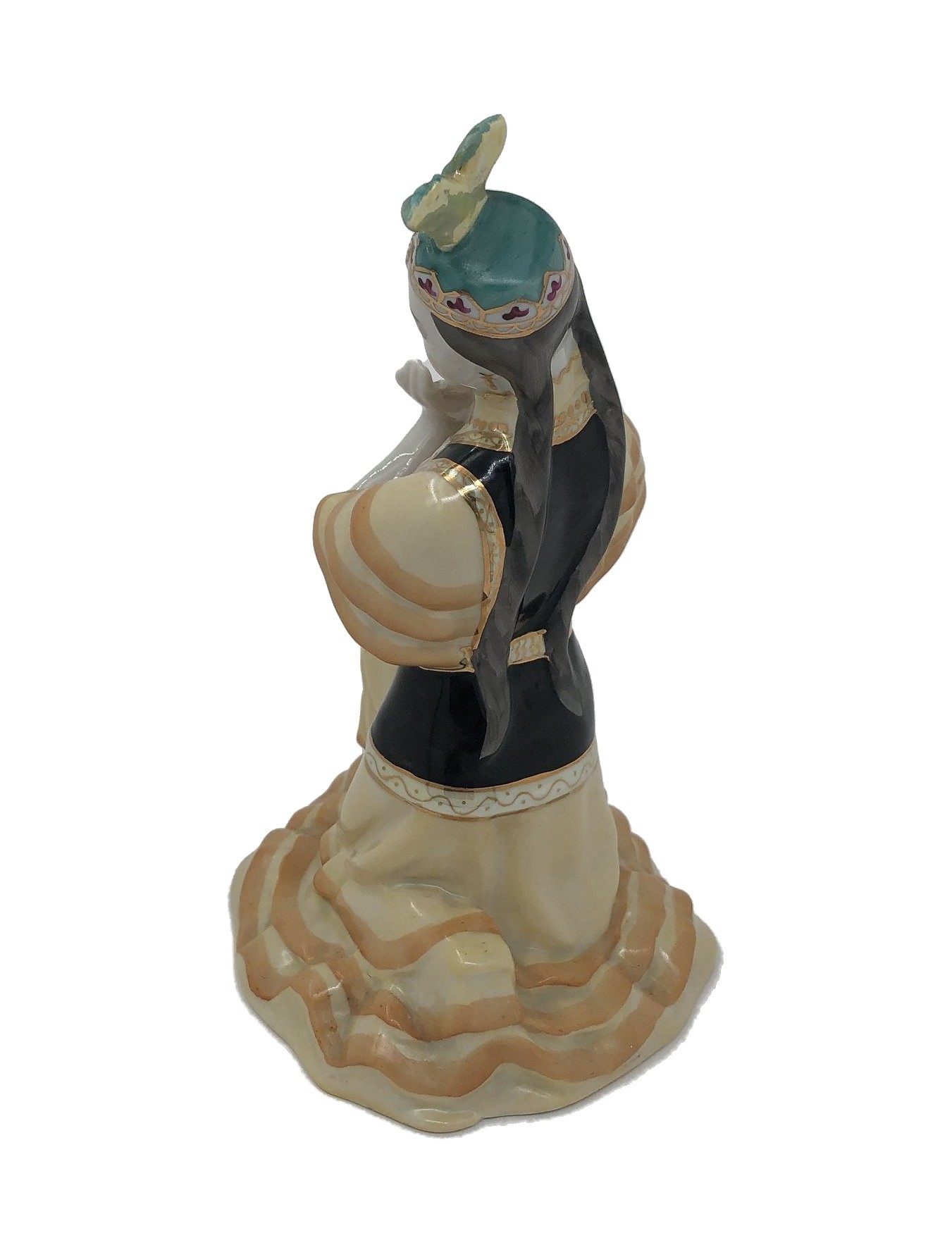 Porcelain figurine “Dancing Kazakh Woman” – photo 4 of 7
