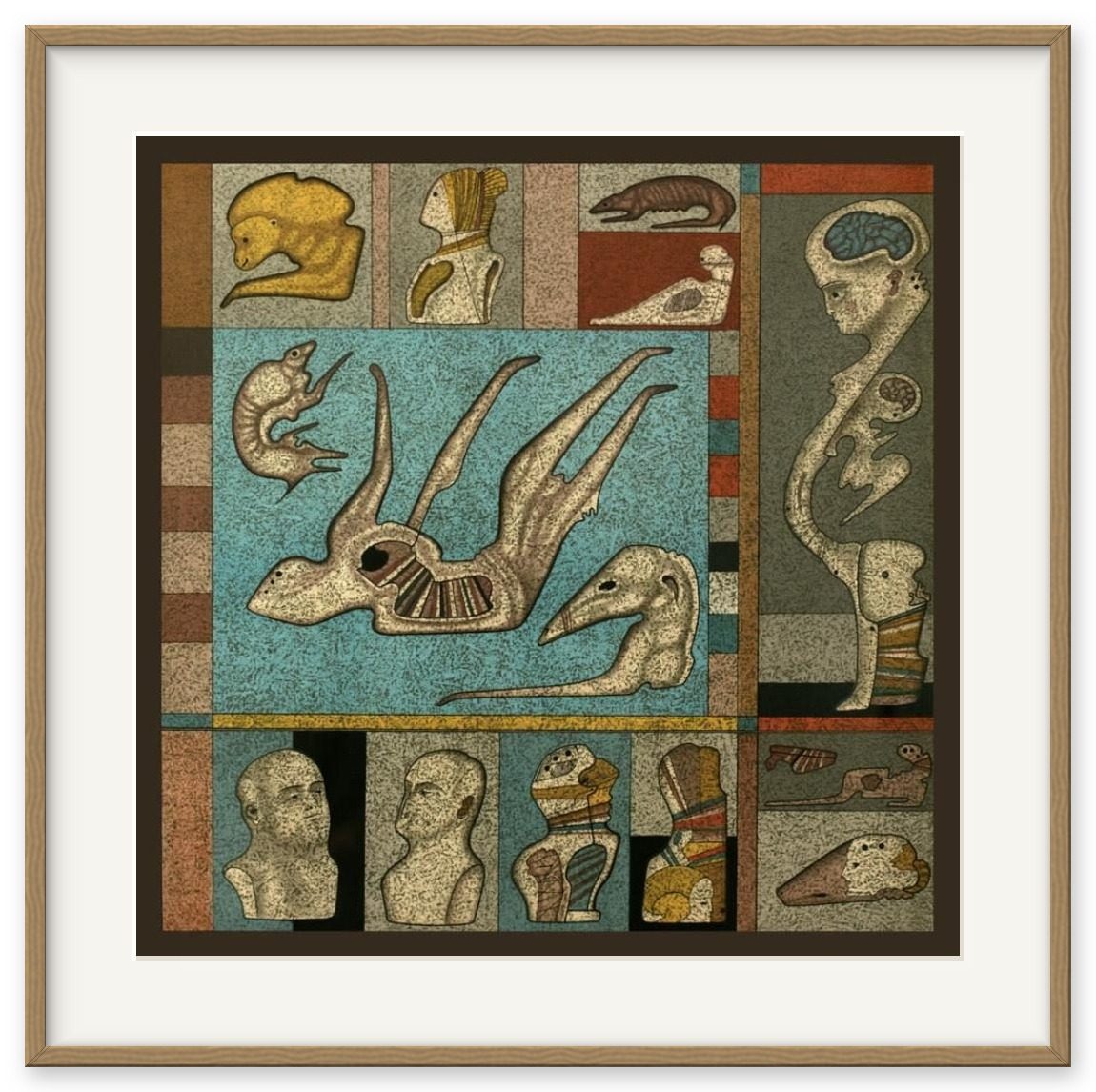«Философия моря» – Михаил Михайлович Шемякин, литография, 1978