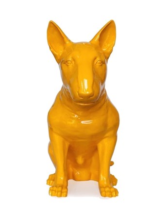 «Bull terrier» – Маша Богораз, 2014 – акрил, литье