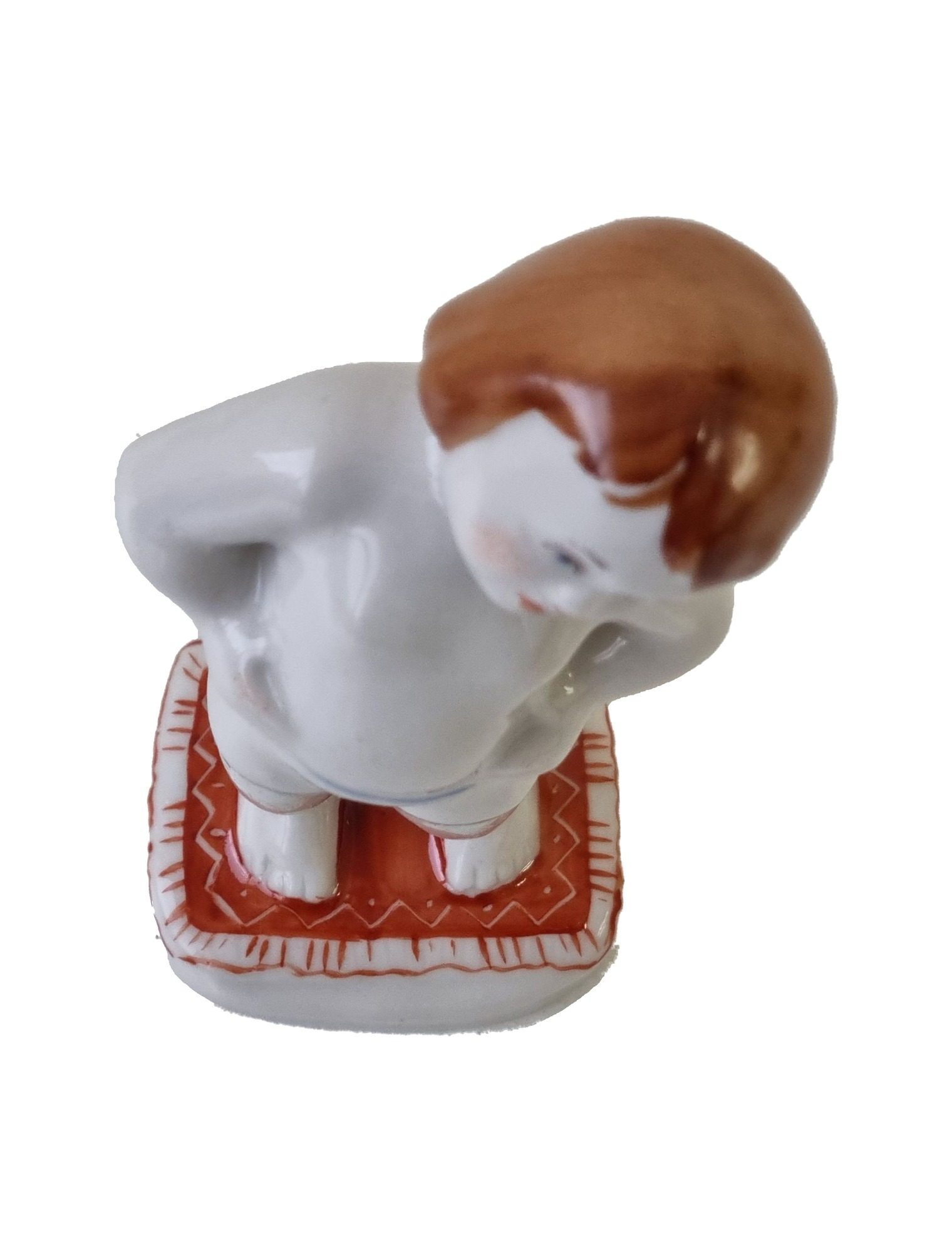 Porcelain figurine “Exercises”, LFZ mark – photo 5 of 6